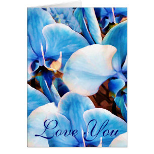 Orchidées Bleues d'Amour_