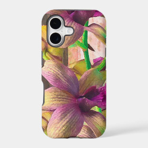 Orchidées en fleurs
