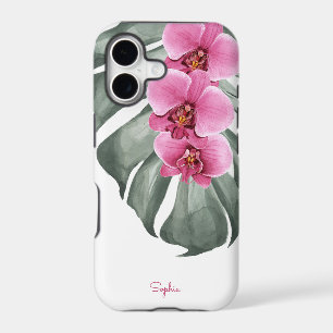 Orchidées roses chaudes Flore tropicale avec votre