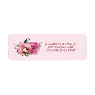 Orchidées roses et Roses