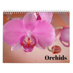 Orchids 2026 calendar