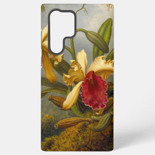 Orchids and Hummingbird Heade Samsung Galaxy Case