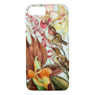 Orchids and Hummingbirds 1917 Case-Mate iPhone Case