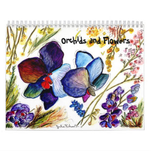 Orchids and Other Flowers Calendar