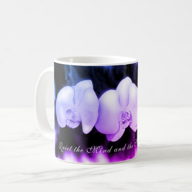 Orchids Coffee Mug (Front Left)