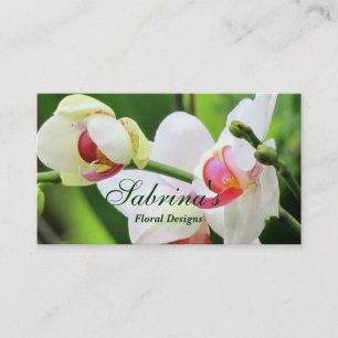 Orchids Floral Design Business Cards