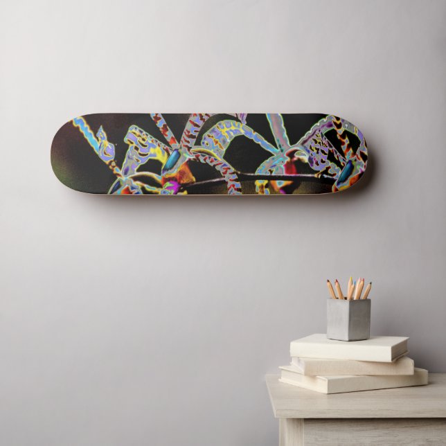Orchids ii skateboard (Wall Art (Horz))