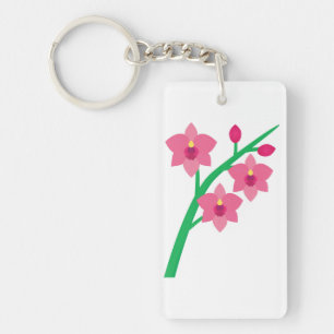Orchids Keychain