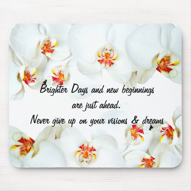 Orchids Love_ Mouse Pad (Front)