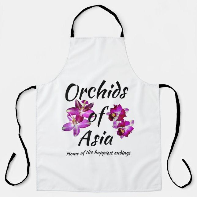 Orchids of Asia Apron (Front)