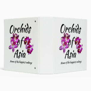 Orchids of Asia Binder