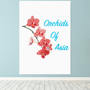 Orchids of Asia Day Spa Canvas Print
