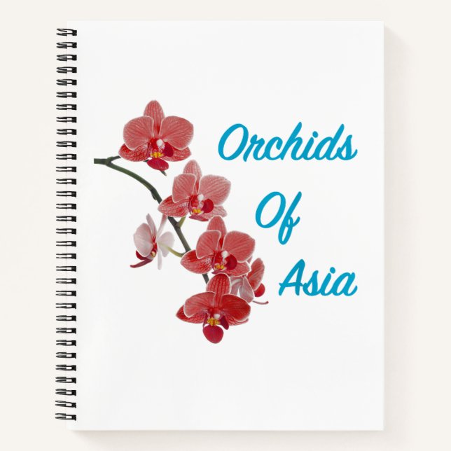 Orchids of Asia Day Spa Notebook (Front)