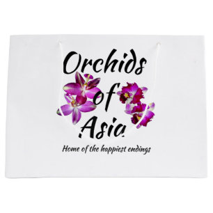 Orchids of Asia Large Gift Bag