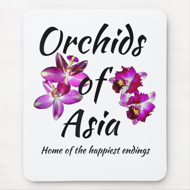 Orchids of Asia Mouse Pad (Front)