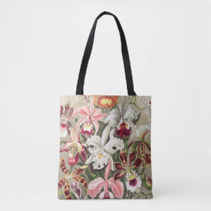 Orchids, Orchideae Denusblumen by Ernst Haeckel Tote Bag