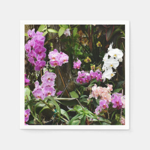 Orchids Paper Napkins