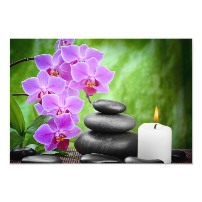 Orchids Photo Print (Front)