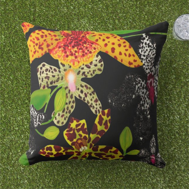 Orchids Pillow (Grass)