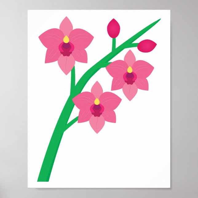 Orchids Poster (Front)