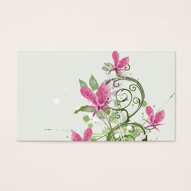 Orchids Profile Card (Front)