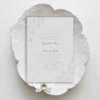 Orchids Silky Ivory 2 Formal Traditional Wedding