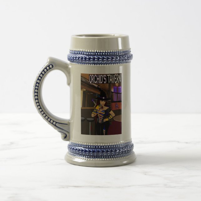 Orchid's Tavern Beer Stein (Left)