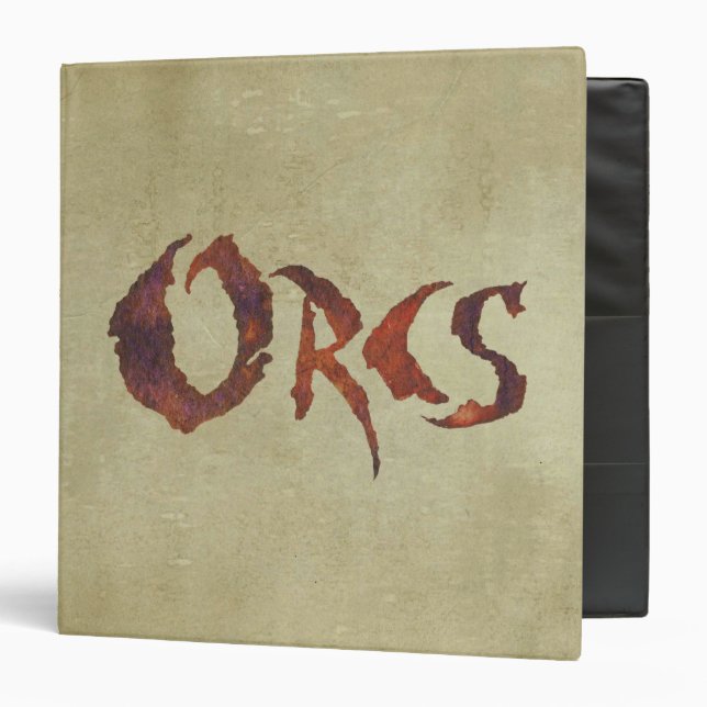 Orcs Binder (Front/Inside)