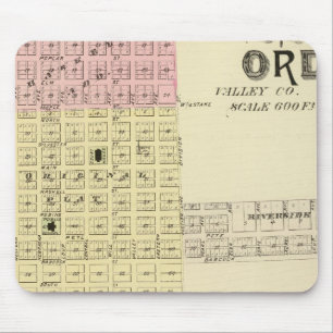 Ord and Buffalo, Nebraska Mouse Pad