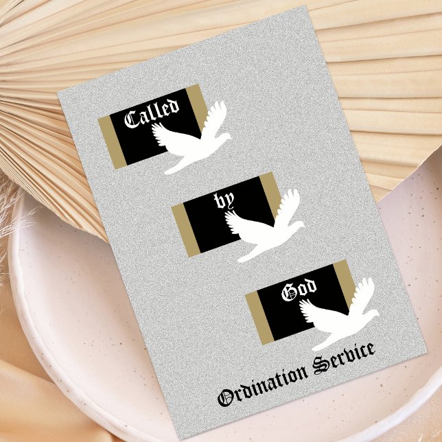 Ordainee to be Church Ordination Invitation (Creator Uploaded)