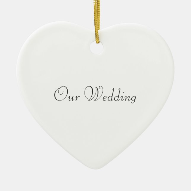 Ordaments Ceramic Ornament (Front)