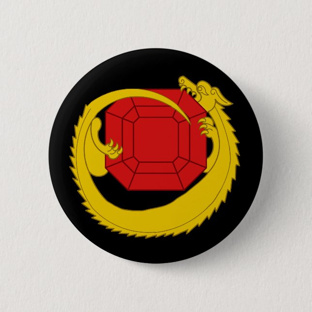 Orden des Lindquistringes 2 Inch Round Button (Front)
