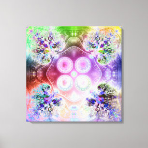 Order at the Root of All Chaos V3 Wrapped Canvas