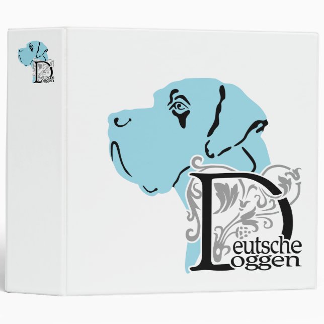 Order Deutsche Doggen Binder (Front/Spine)