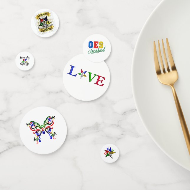Order Of Eastern Star  Confetti (Group)