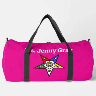 Order of Eastern Star Duffel Bag for OES