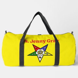 Order of Eastern Star Duffel Bag for OES