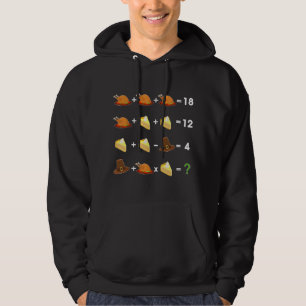 Order of Operations Thanksgiving Quiz Math Teacher Hoodie