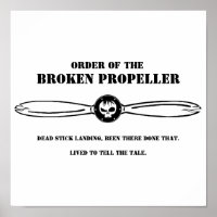 Order of the Broken Propeller Poster