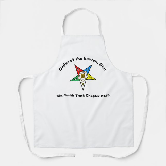 Order of the Easter Star Apron (Front)