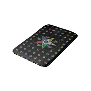 Order Of The Eastern Star Bath Mat