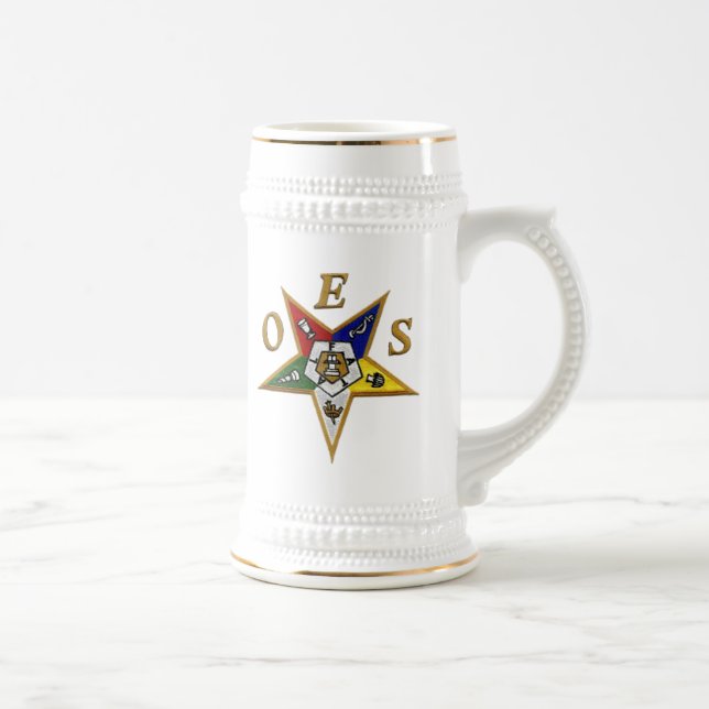 ORDER of the EASTERN STAR Beer Stein (Right)