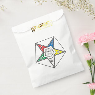 Order of the Eastern Star Emblem Favour Bag