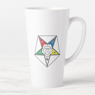 Order of the Eastern Star Emblem Latte Mug
