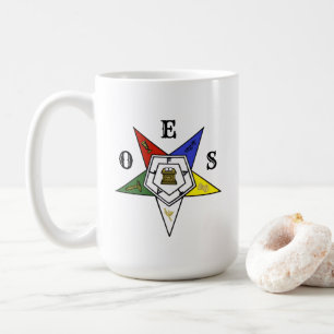 Order of the Eastern Star Emblem of the Order Coffee Mug
