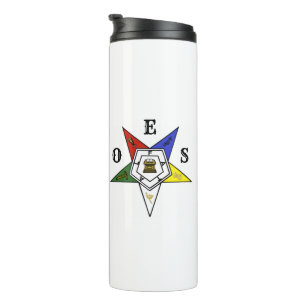 Order of the Eastern Star Emblem of the Order Thermal Tumbler