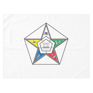 Order of the Eastern Star Emblem Tablecloth