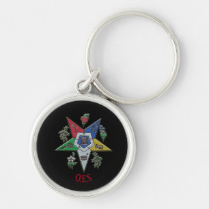 Order Of The Eastern Star Keychain