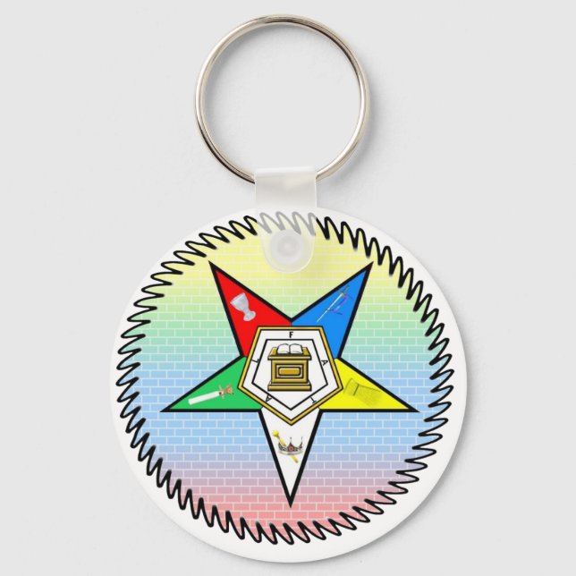 order of the eastern star keychain (Front)