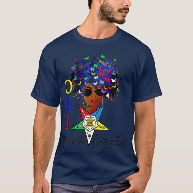 Order Of The Eastern Star OES Diva Fatal Masonic T-Shirt (Front)